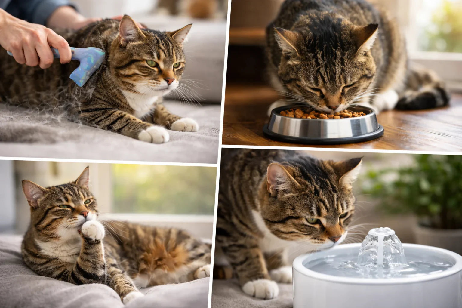 How to Reduce Cat Shedding Naturally