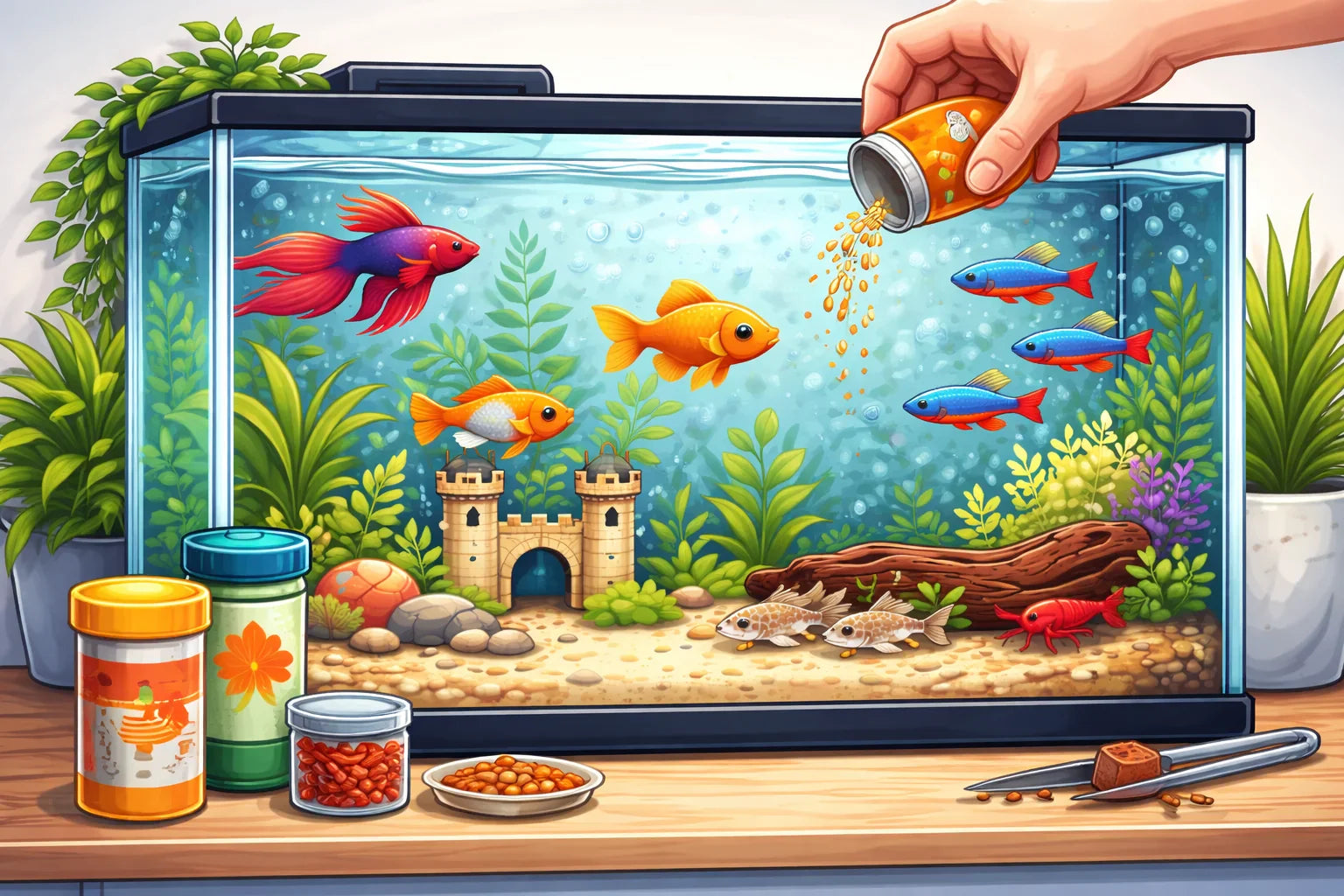 Fish Feeding Guide: How Much Is Too Much?