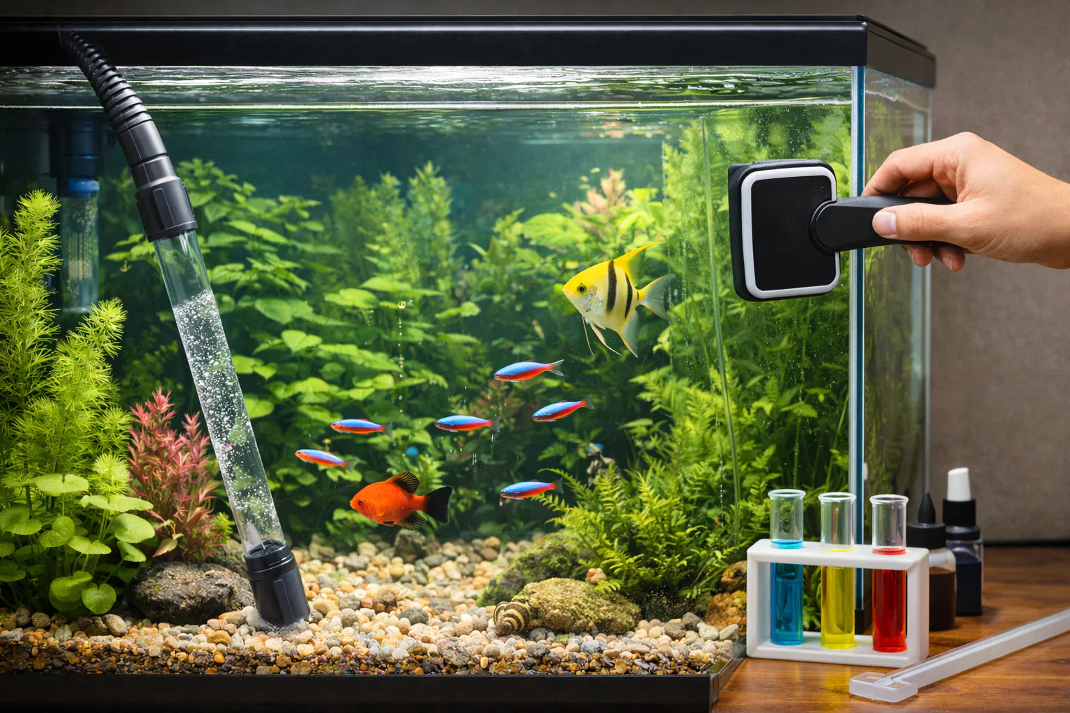 How to Reduce Algae Growth in Aquariums