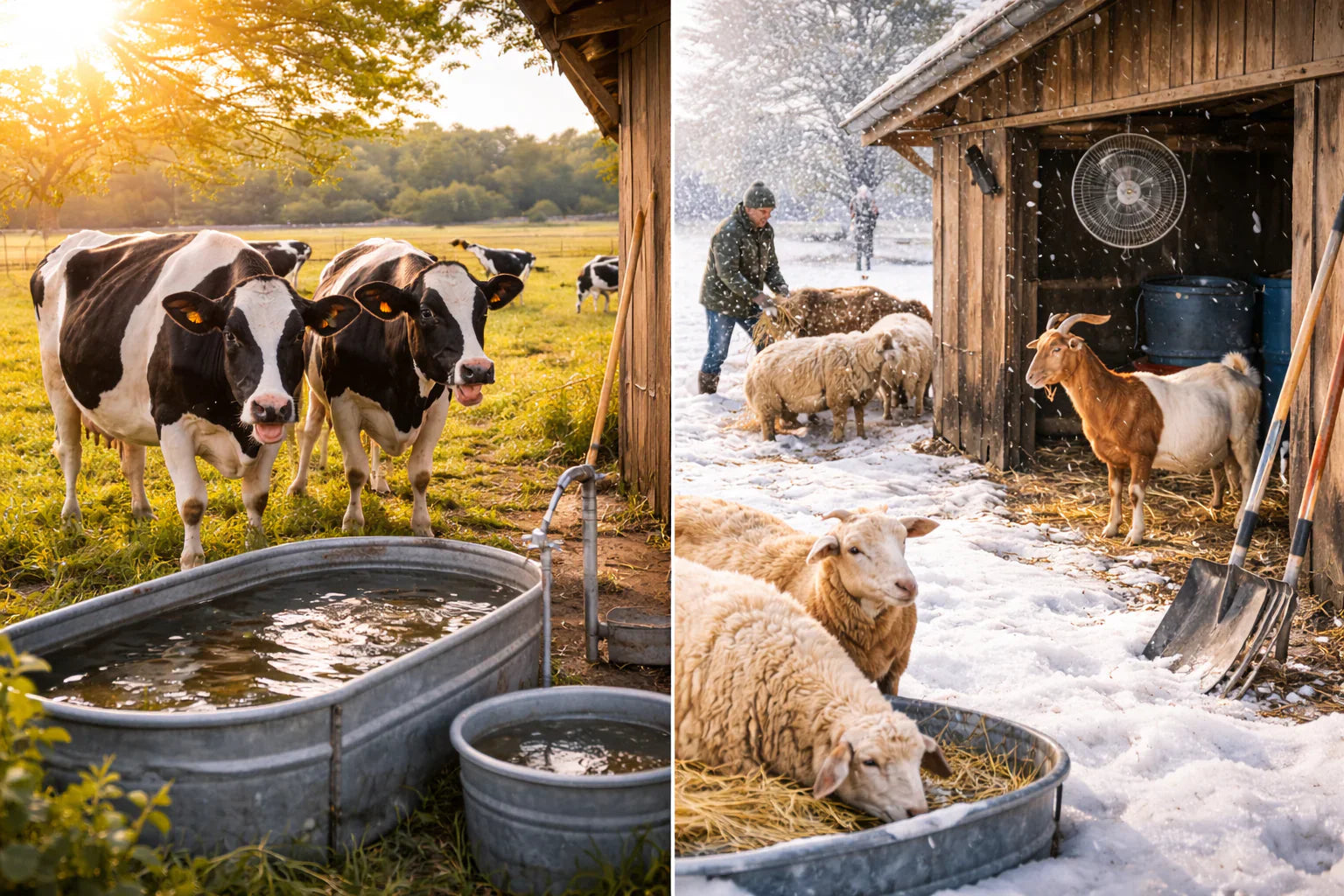 How Weather Changes Affect Farm Animals