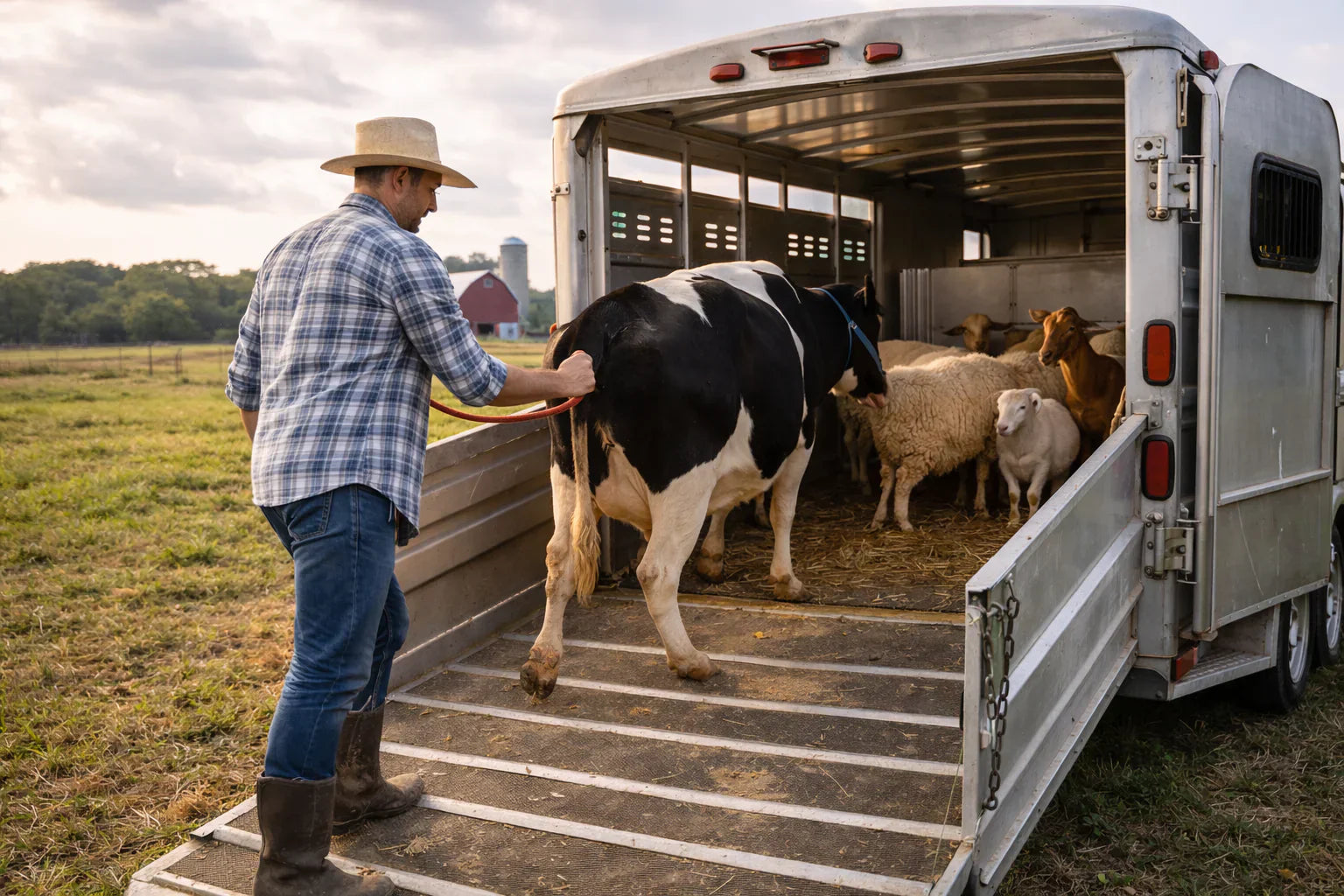 How to Transport Farm Animals Safely