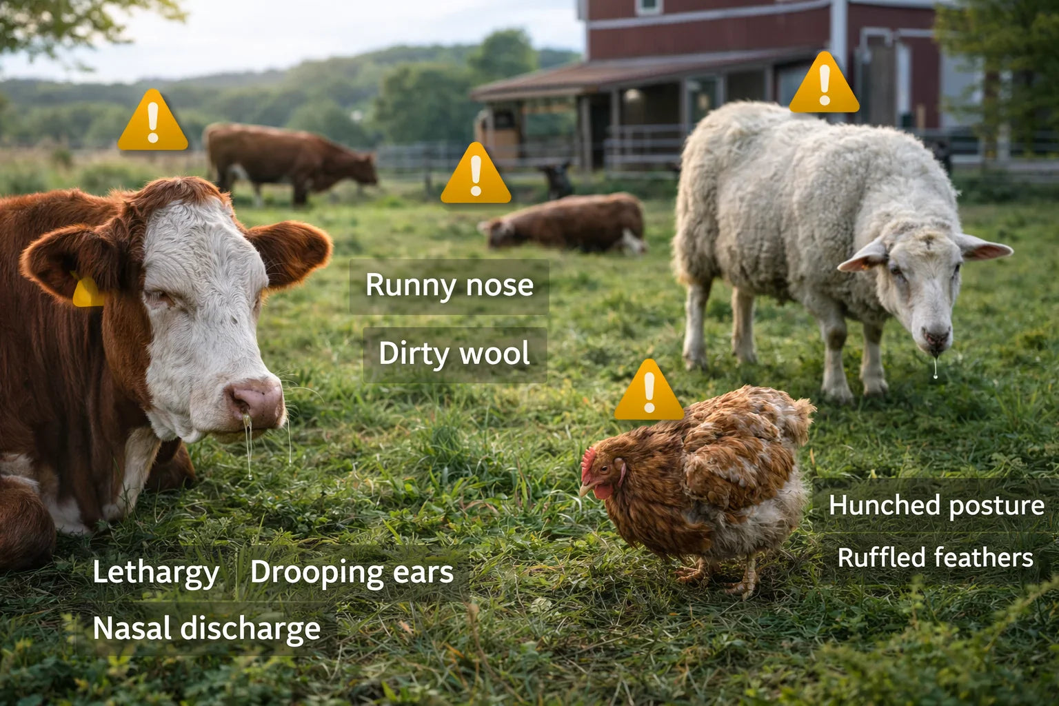 How to Spot Early Signs of Illness in Farm Animals