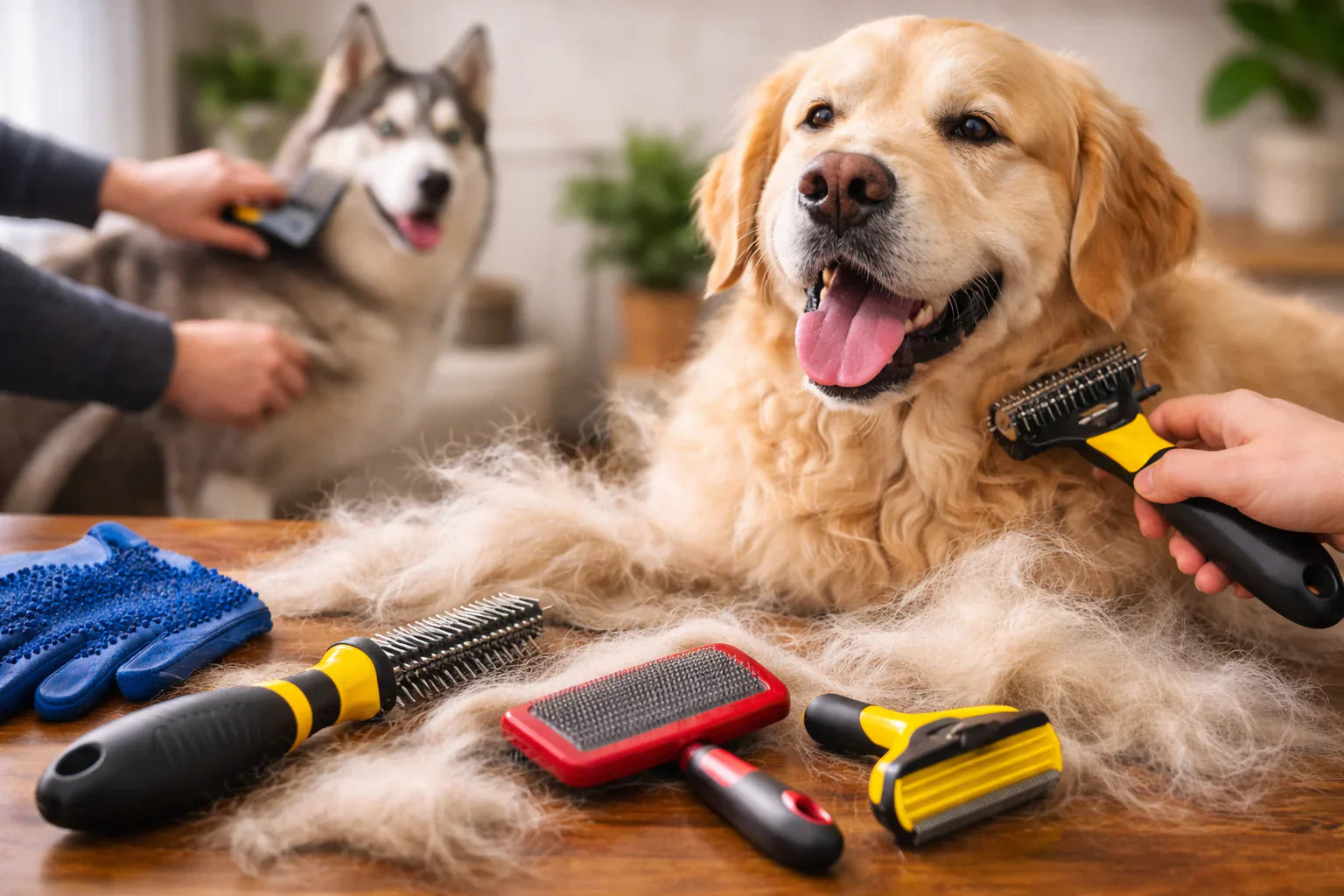 Top Dog Brushes for Heavy Shedding Breeds