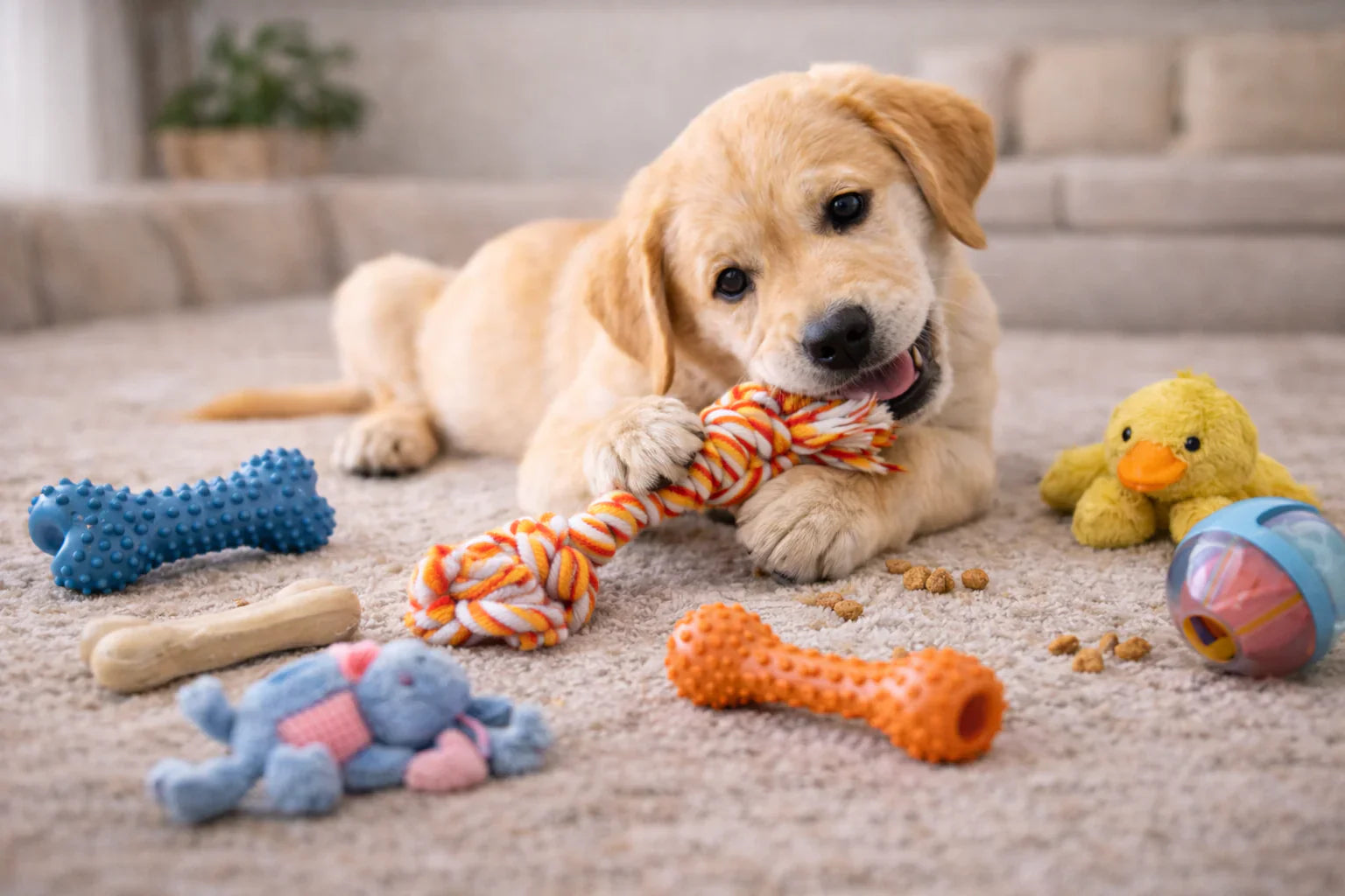 Top Puppy Toys for Teething and Training