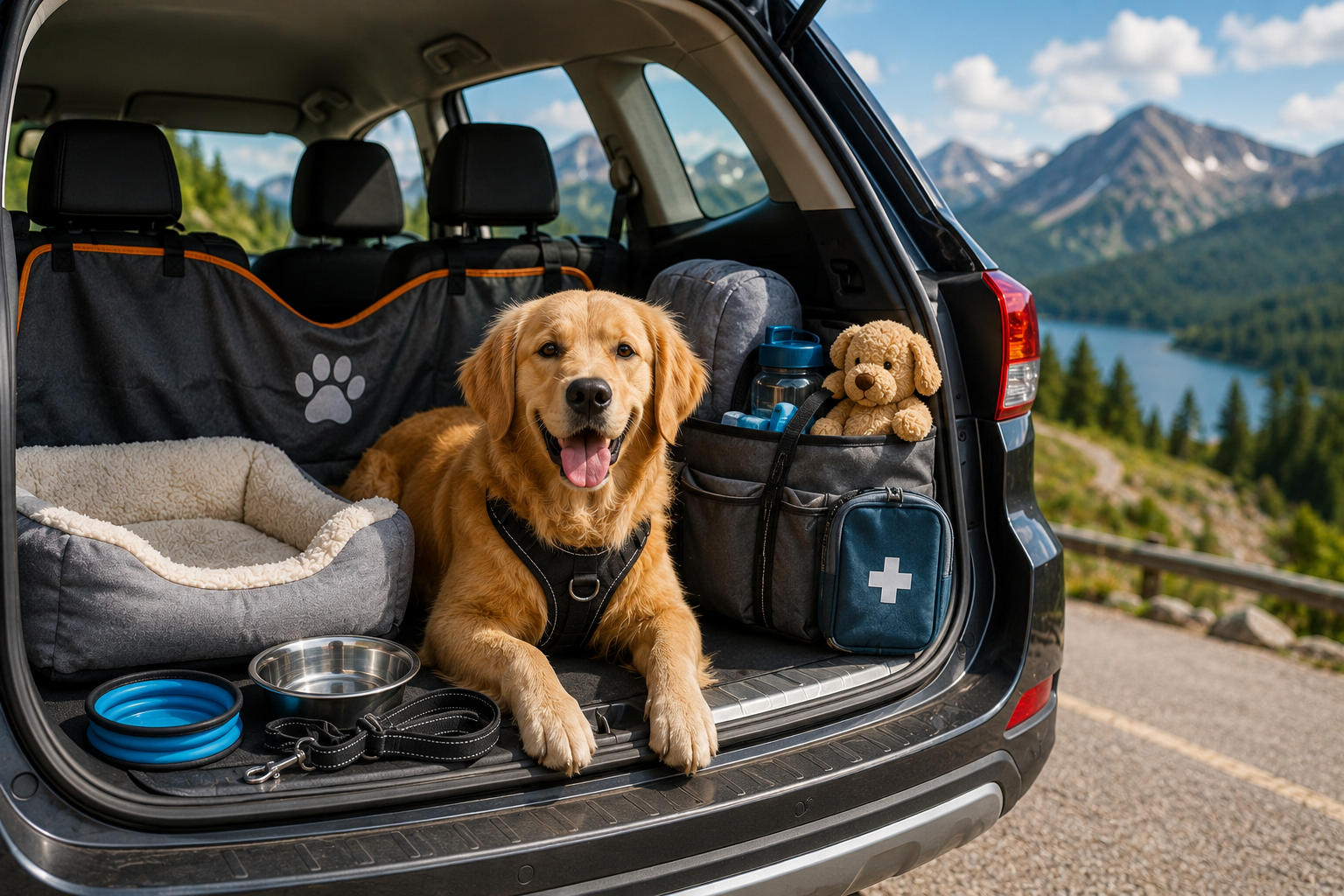 Dog Travel Gear Checklist for Road Trips