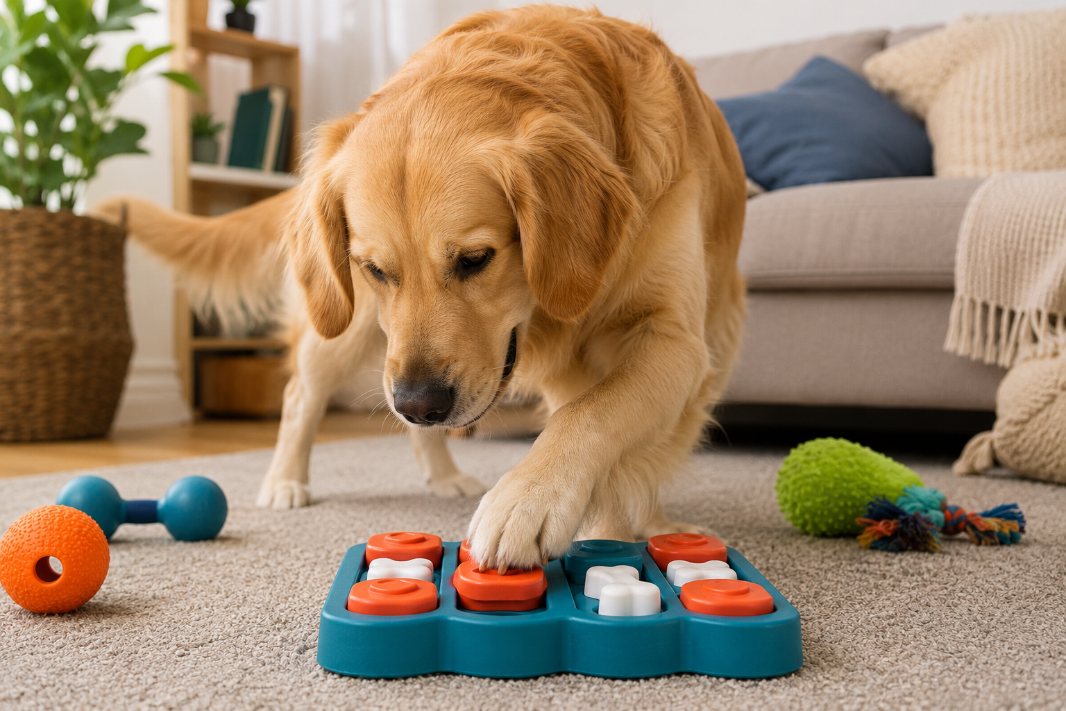 Interactive Dog Toys That Prevent Boredom
