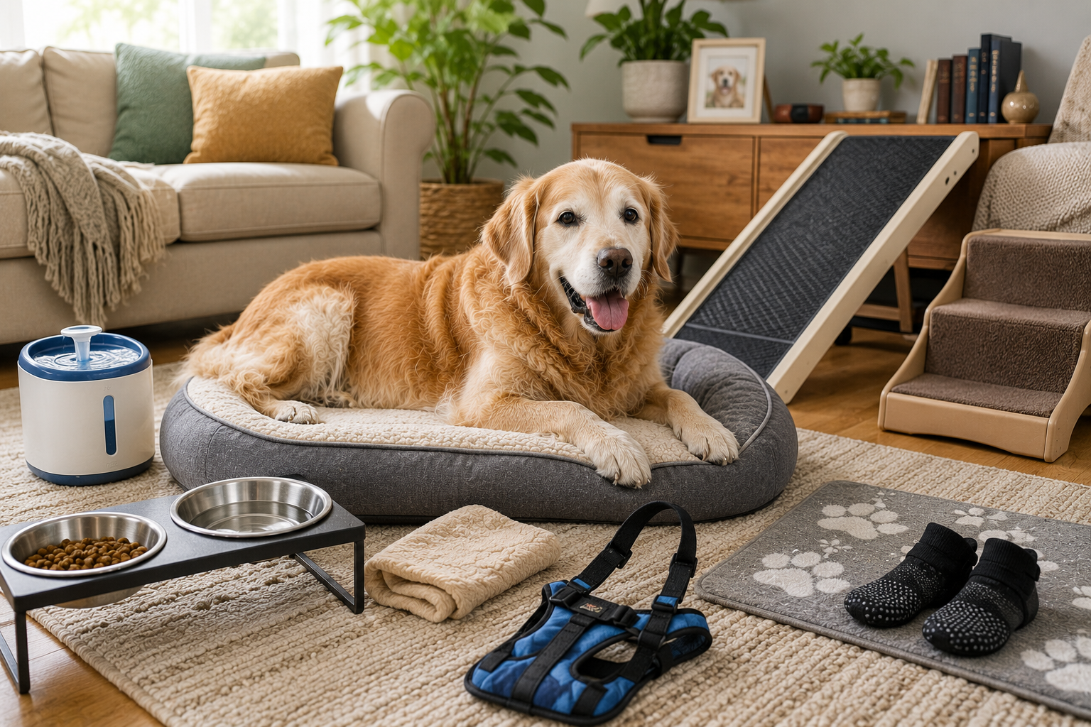 Must-Have Accessories for Senior Dogs