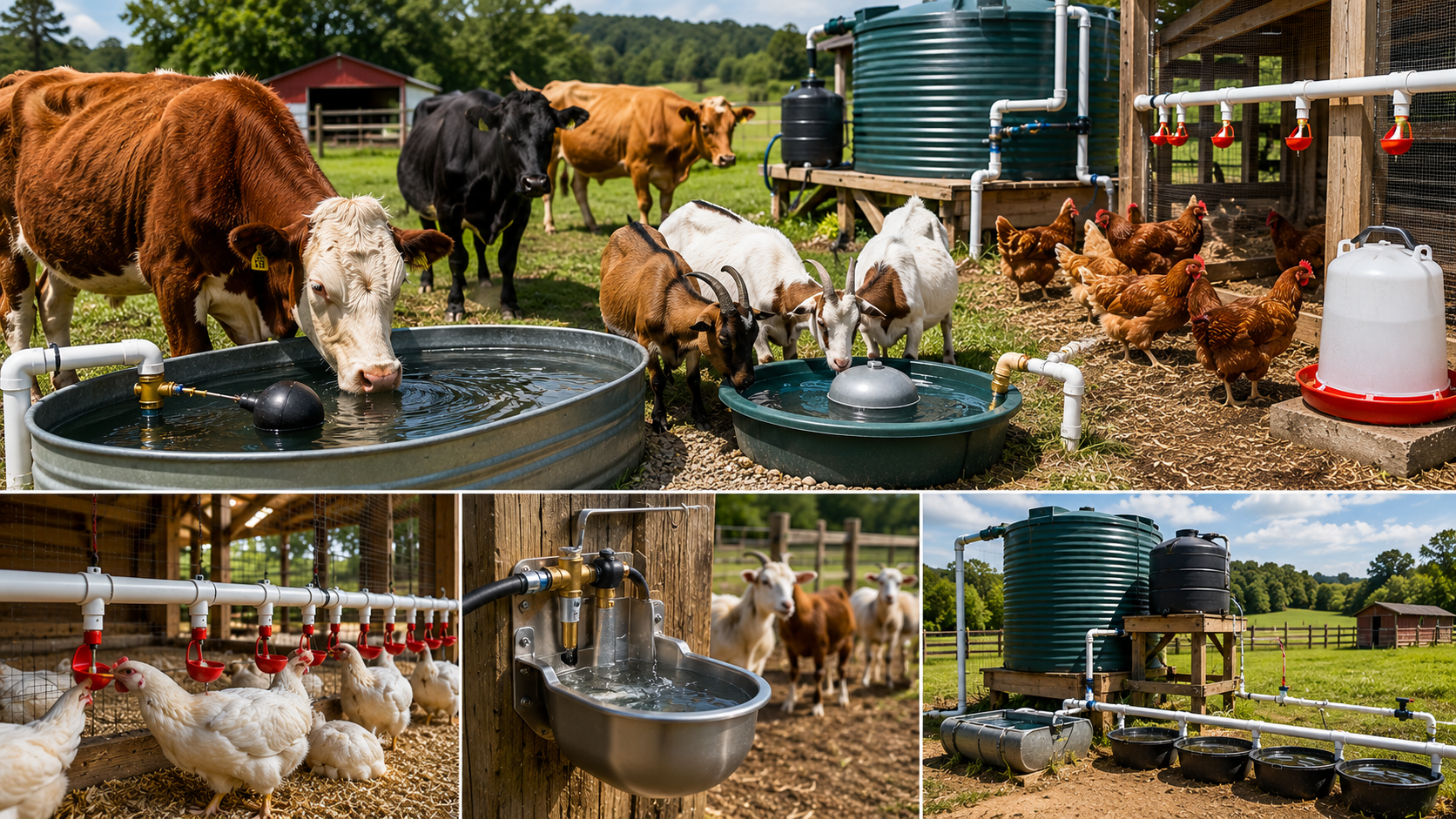 Automatic Watering Systems for Small Farms