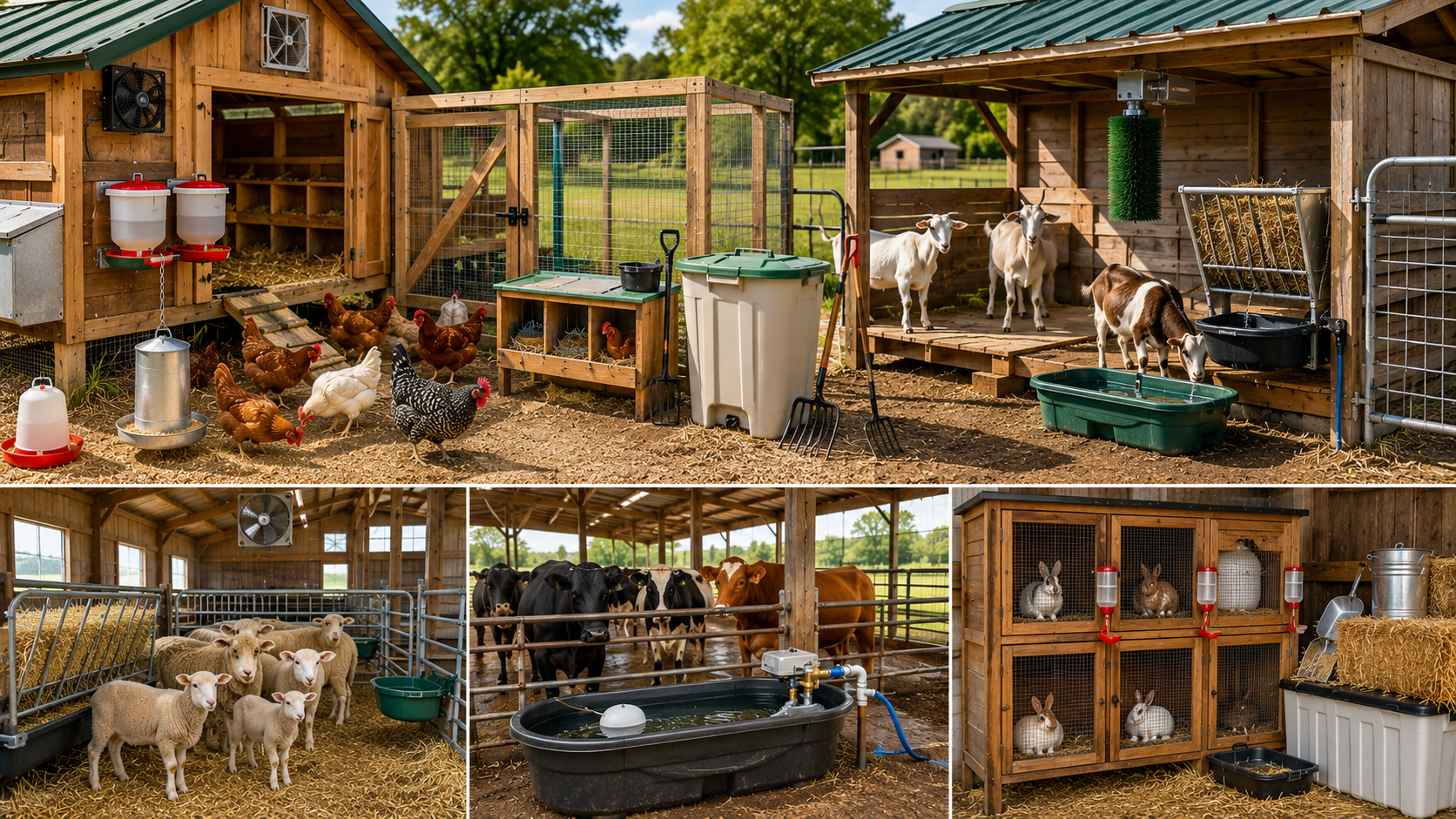 Farm Animal Housing Accessories Guide