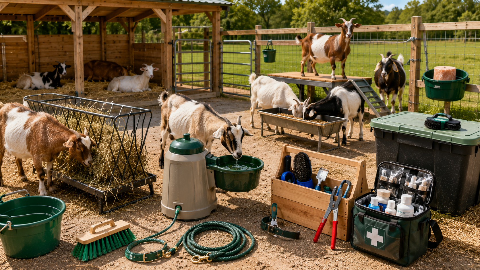Essential Goat Care Accessories