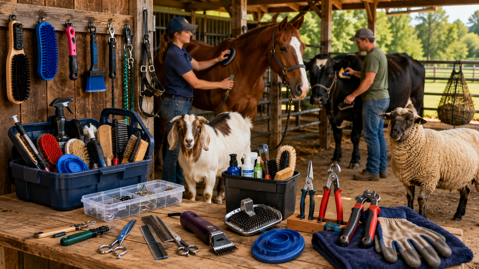 Livestock Grooming Tools Explained