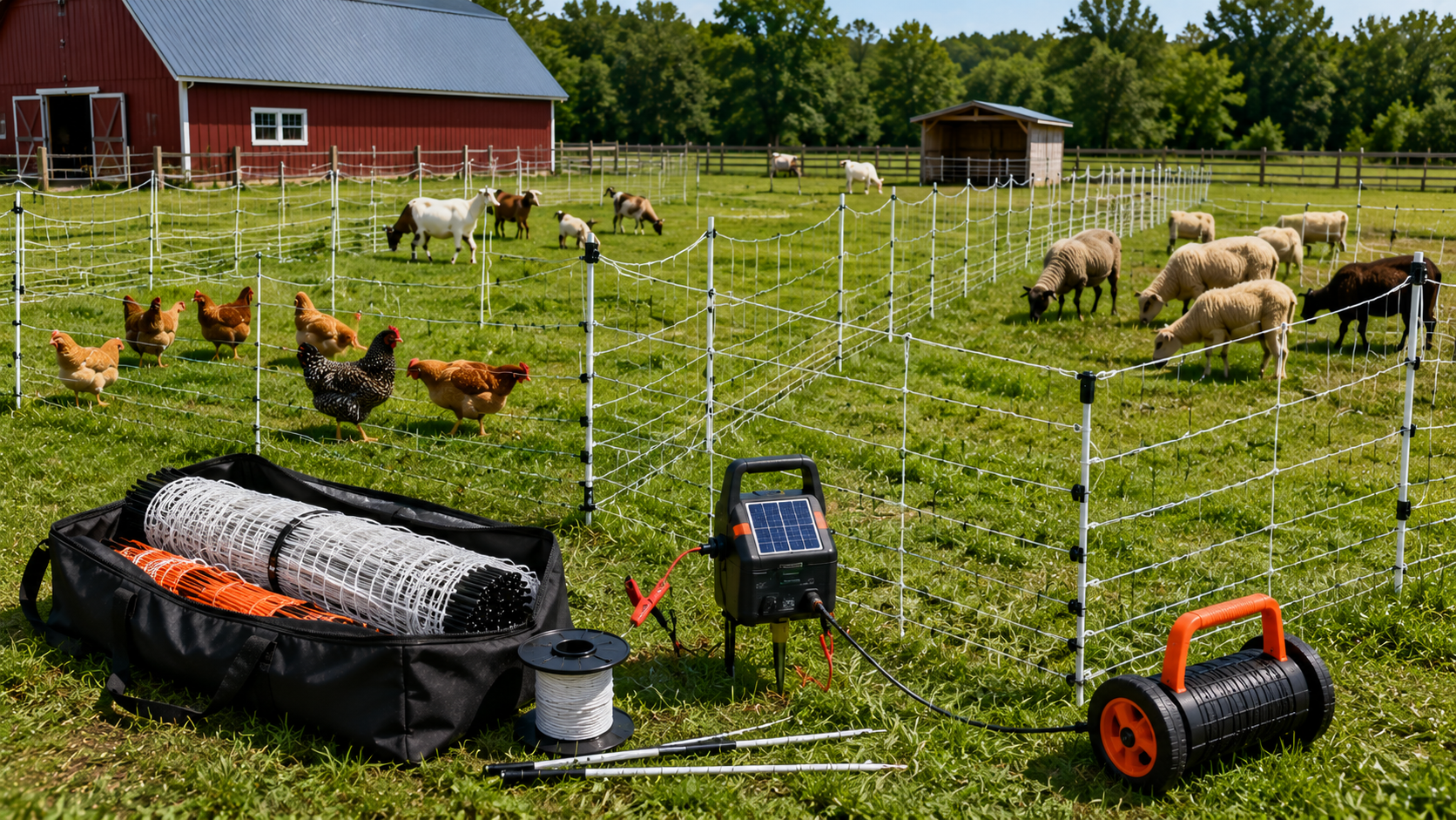 Portable Fencing Solutions for Small Farms