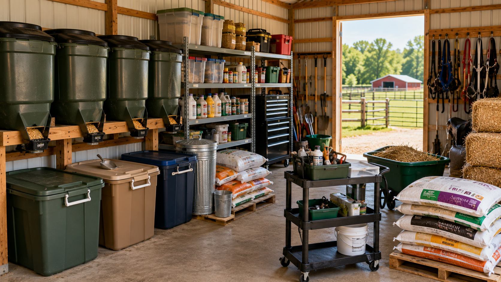 Farm Storage Solutions for Feed and Supplies