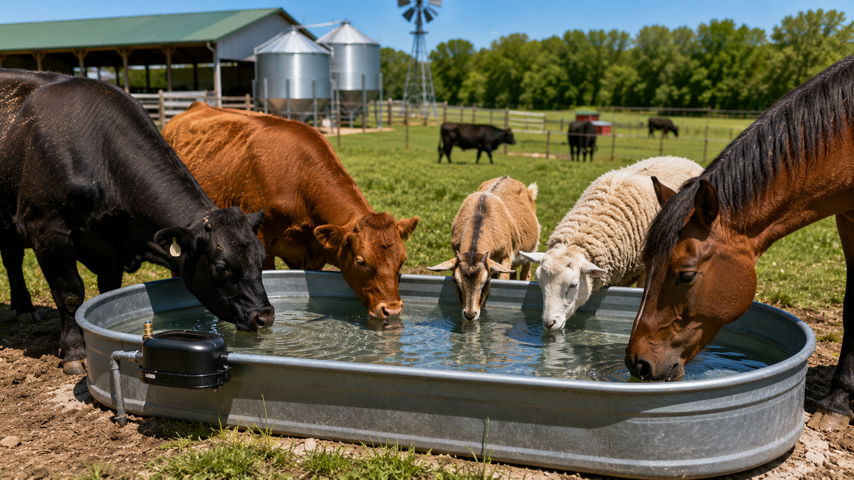Choosing the Right Livestock Water Trough