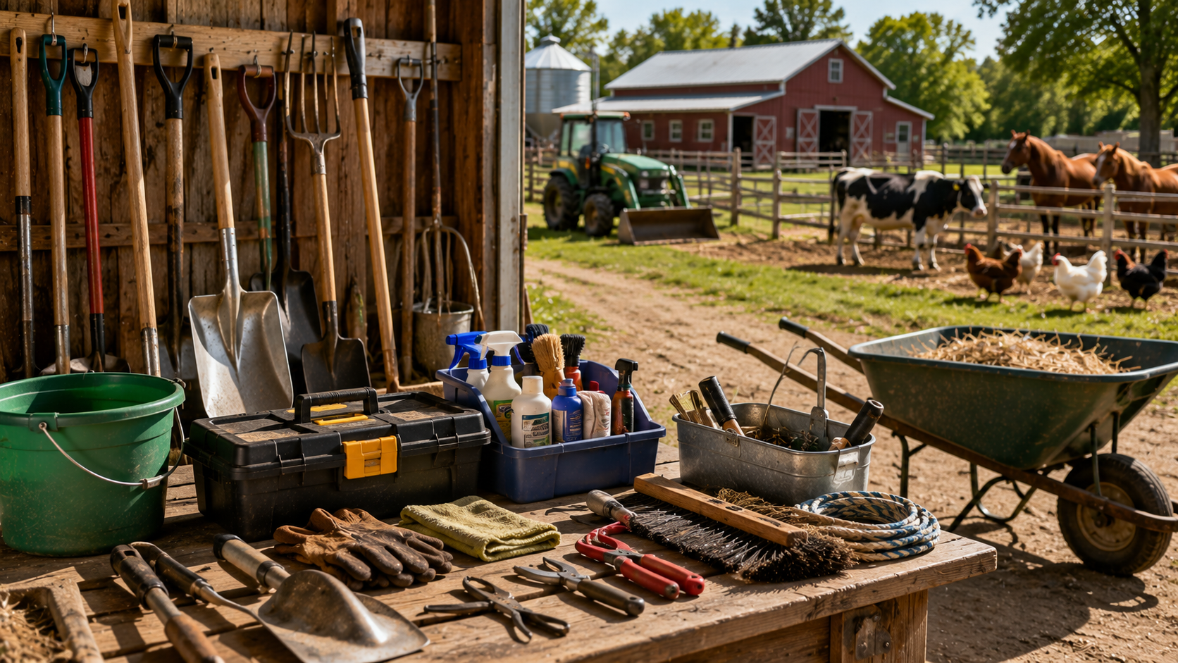 Daily Farm Maintenance Tools Checklist