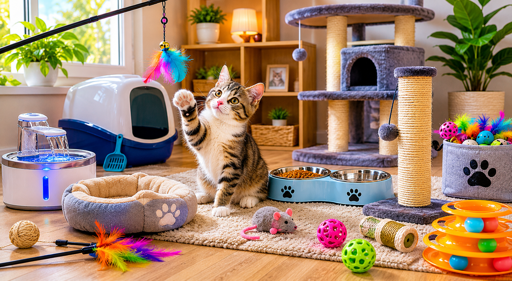 Essential Accessories for First-Time Cat Owners