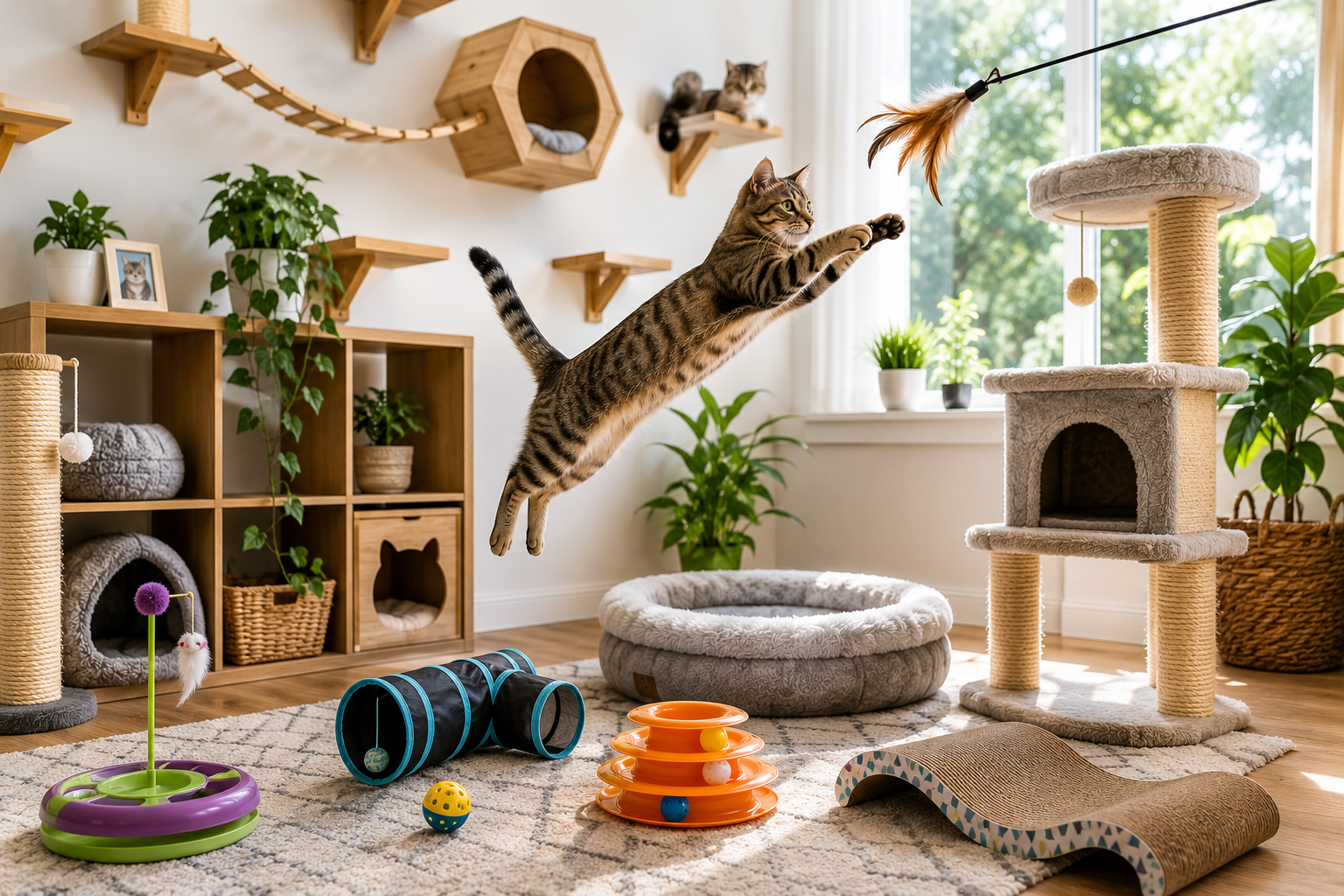 How to Keep Indoor Cats Active and Healthy