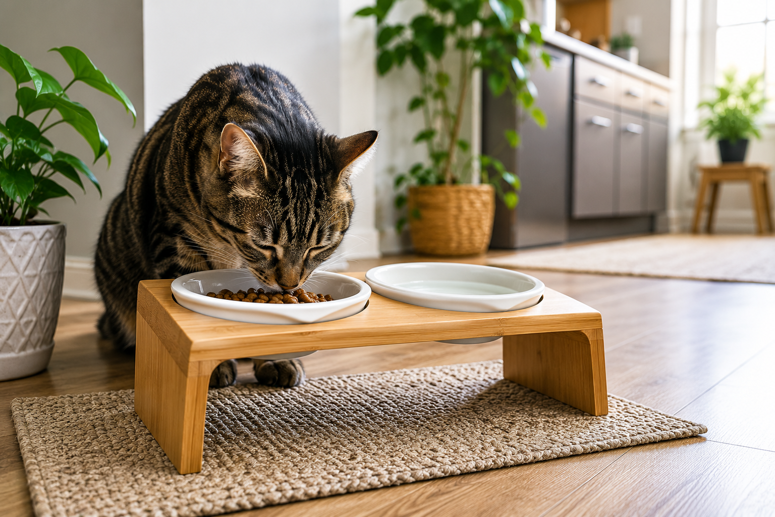 The Benefits of Elevated Cat Bowls