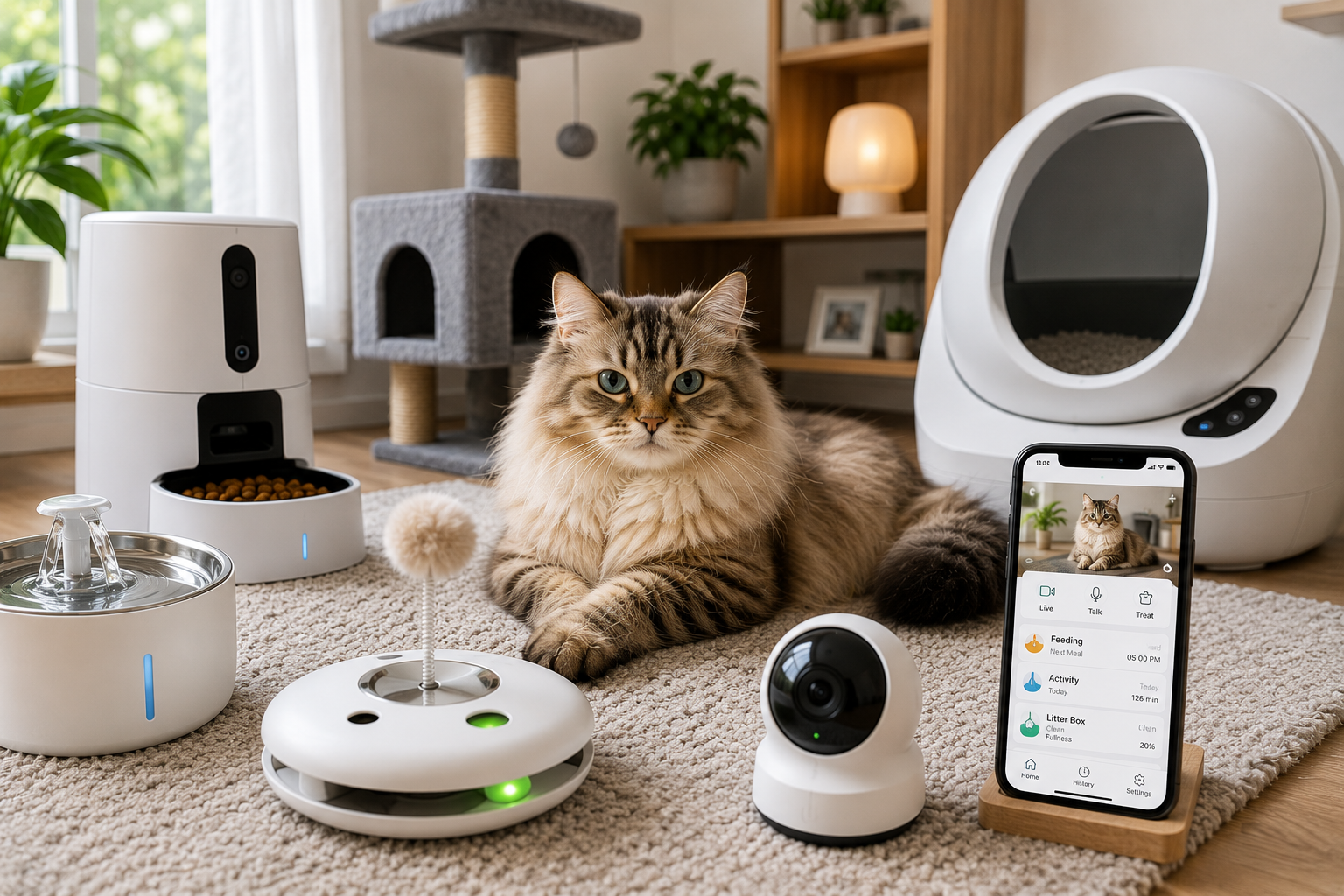 Smart Pet Technology for Cat Owners