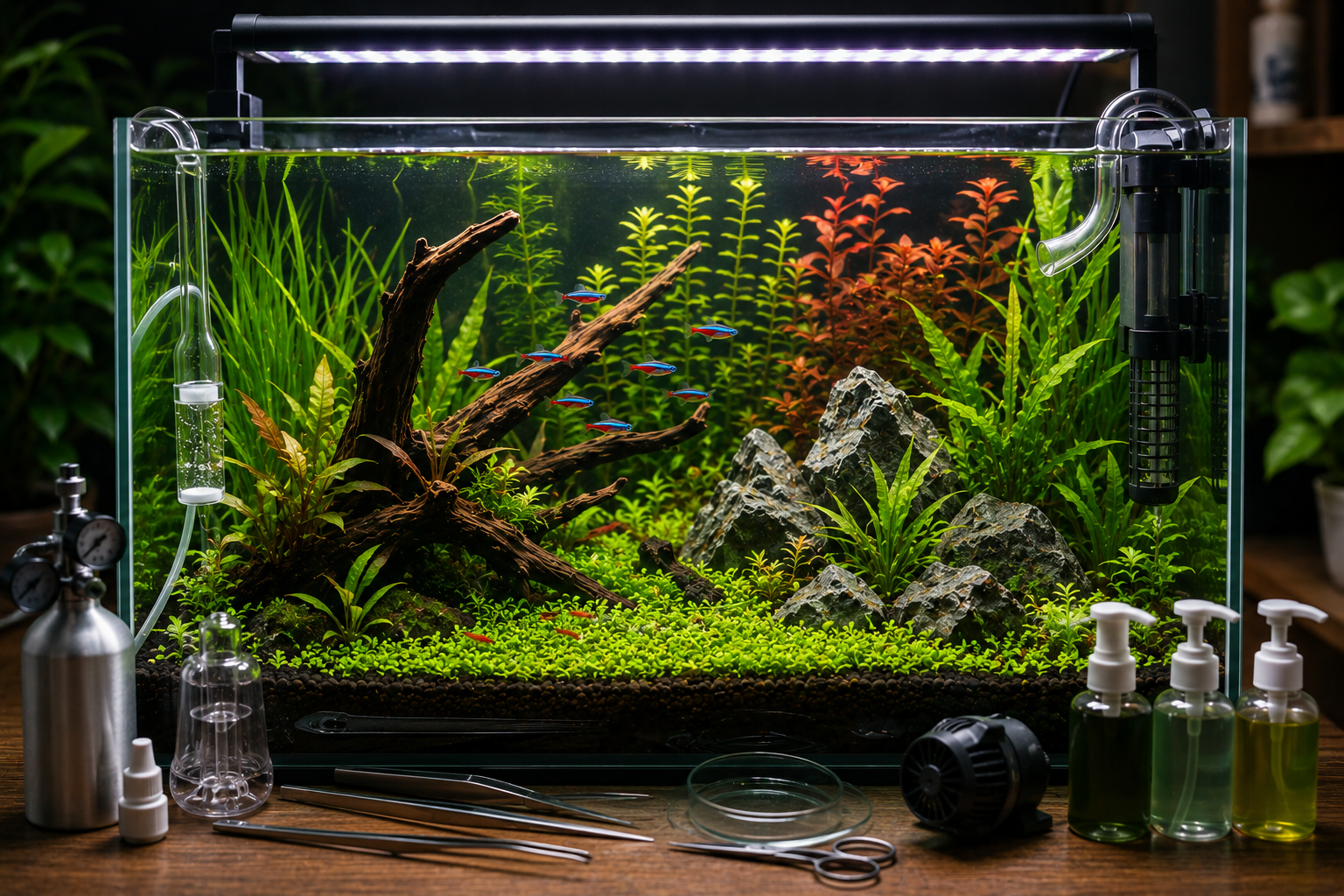 Essential Accessories for Planted Aquariums