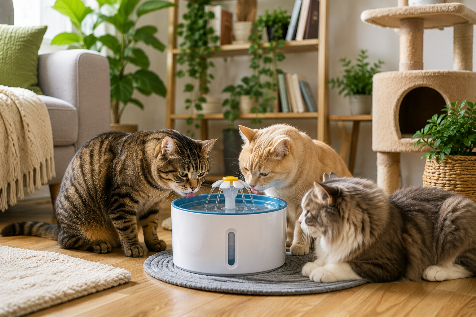 Cat Water Fountains: Benefits and Buying Guide