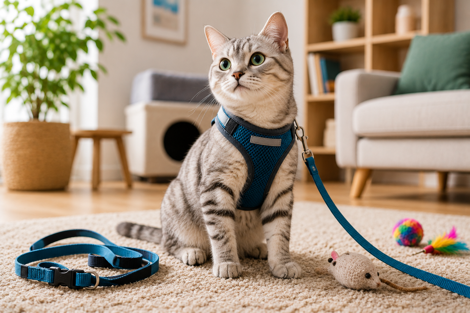 Cat Harness Training for Beginners