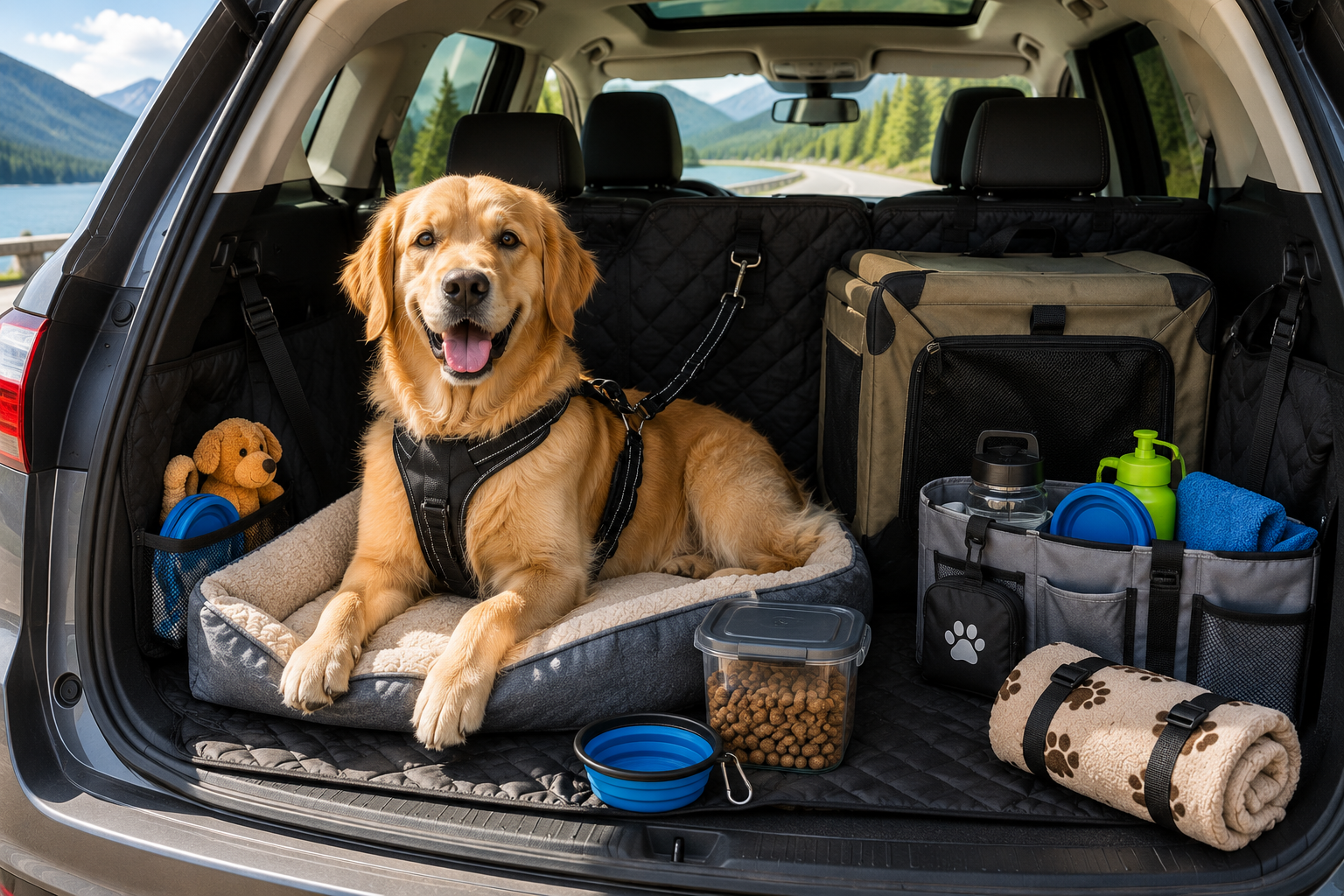 Dog Travel Accessories for Safe Road Trips