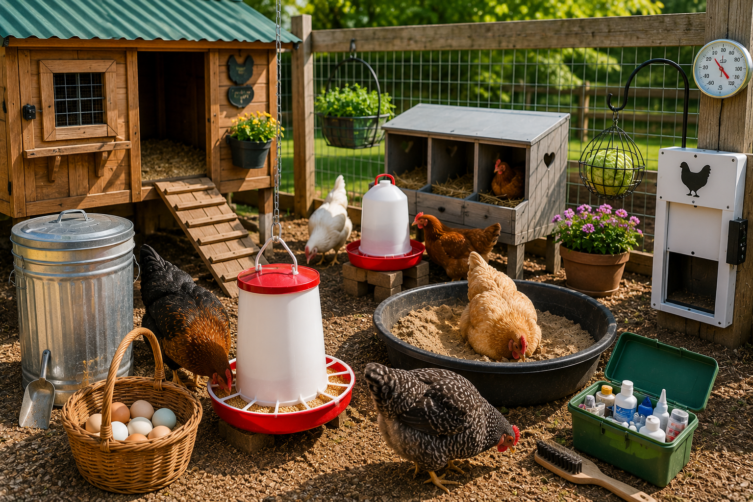 Top Accessories for Backyard Chicken Owners