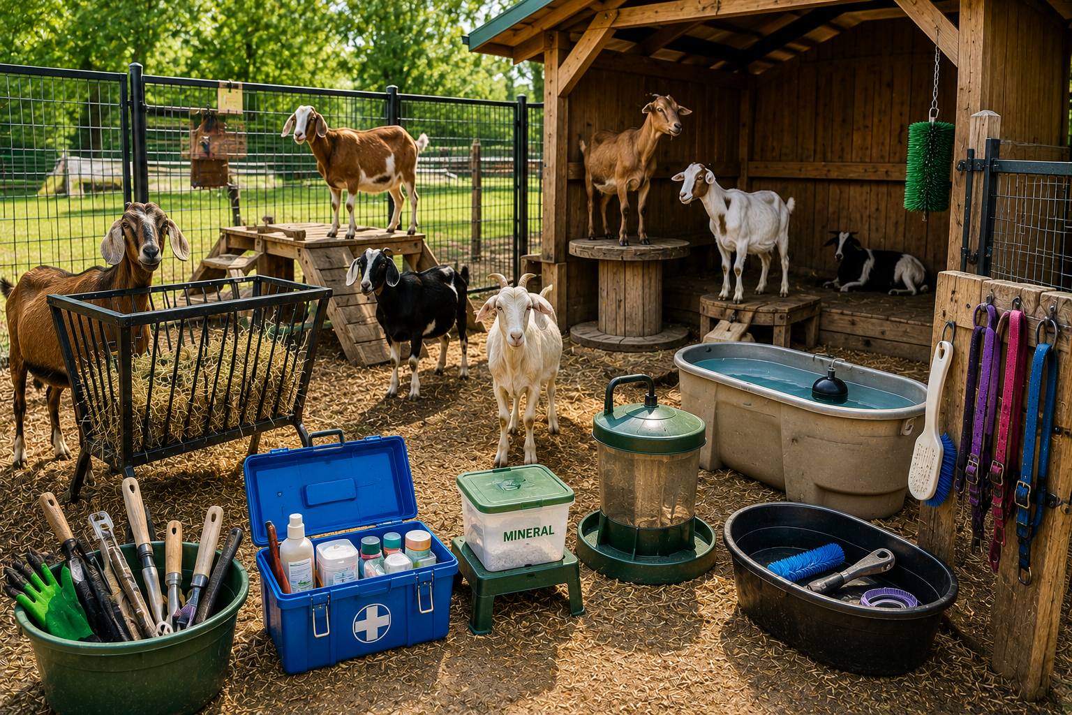 Essential Goat Care Accessories