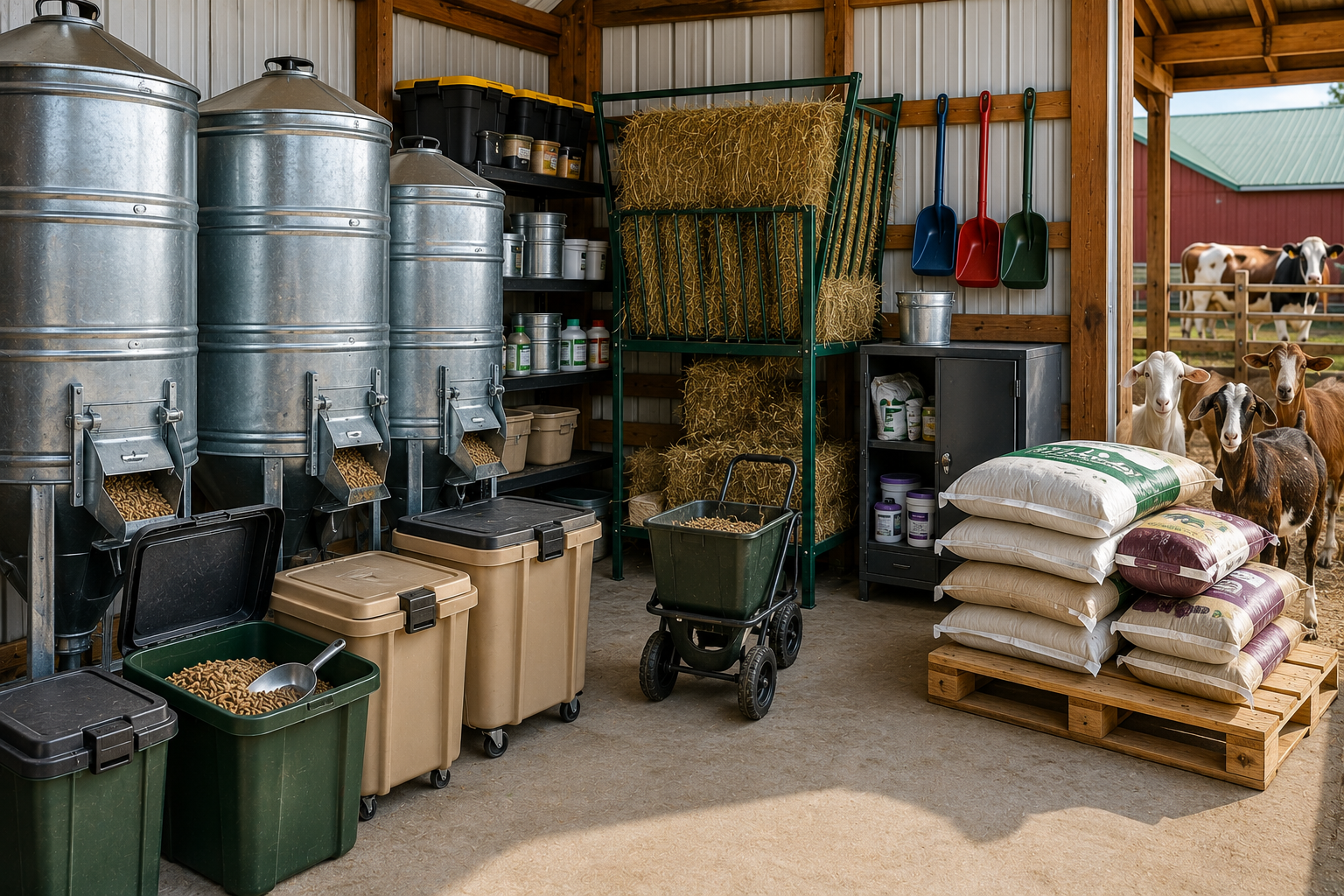 Best Feed Storage Solutions for Farms