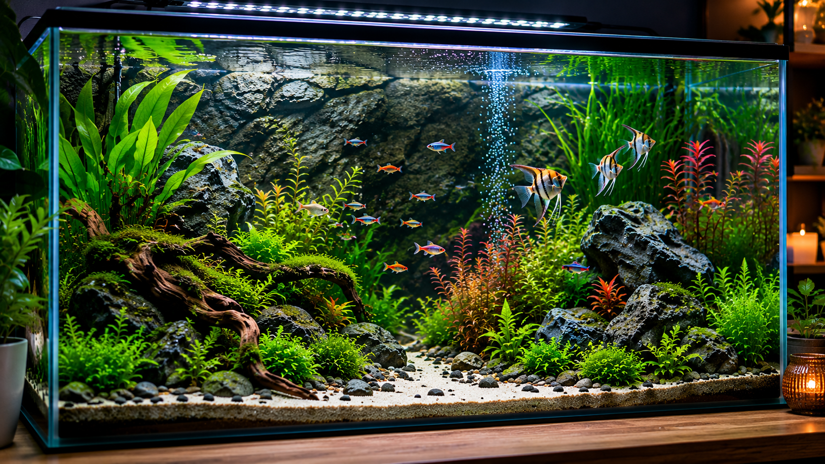 Aquarium Background Ideas and Inspiration
