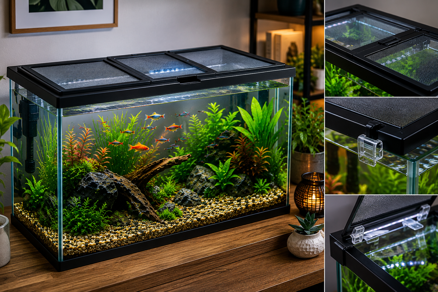 Fish Tank Safety Covers and Lids Guide