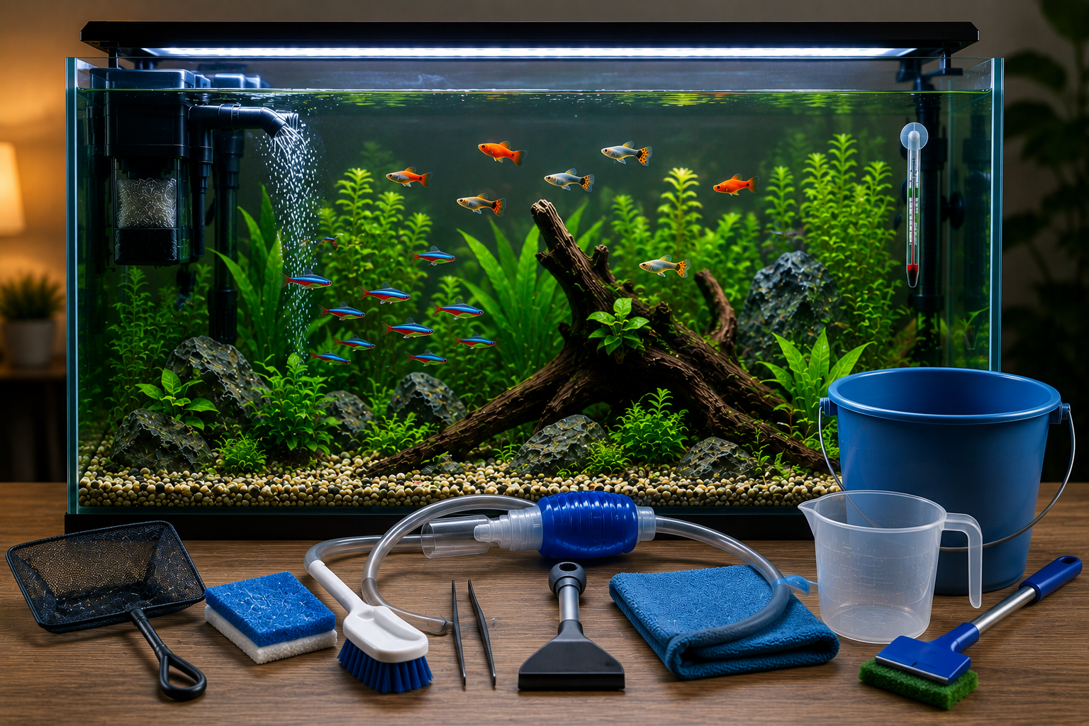 Essential Aquarium Cleaning Tools