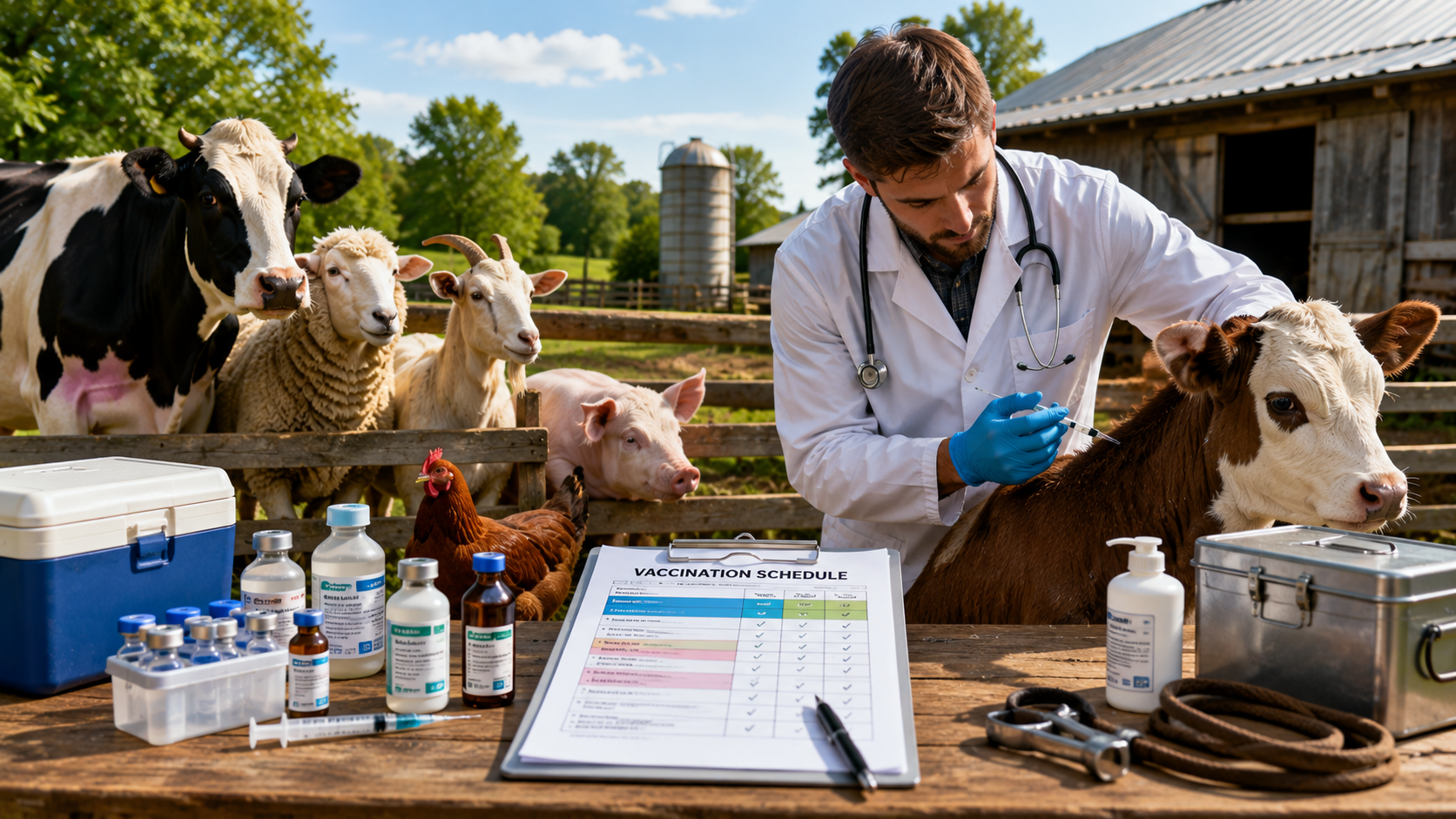 Farm Animal Vaccination Guide
