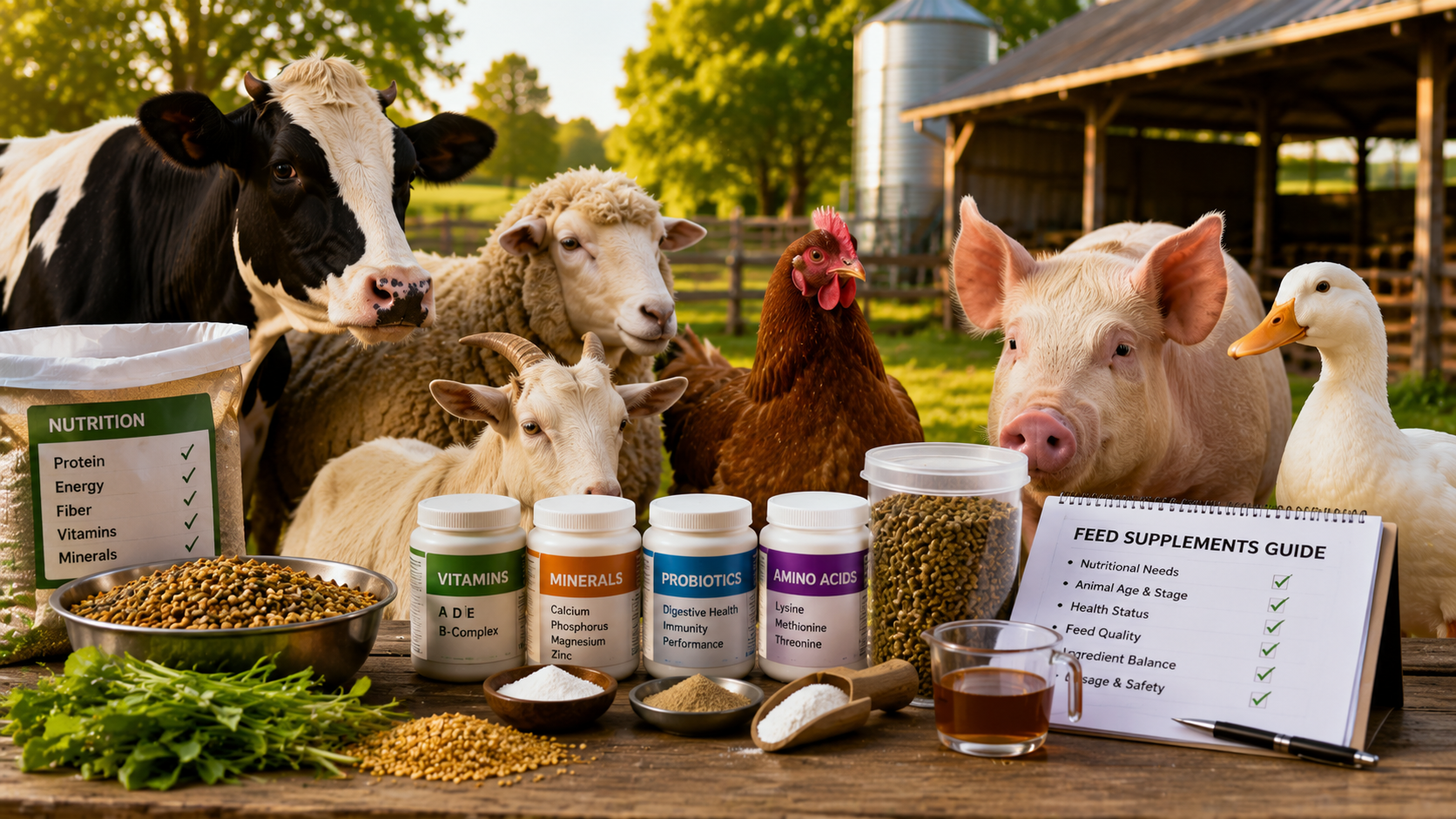 How to Choose the Right Feed Supplements