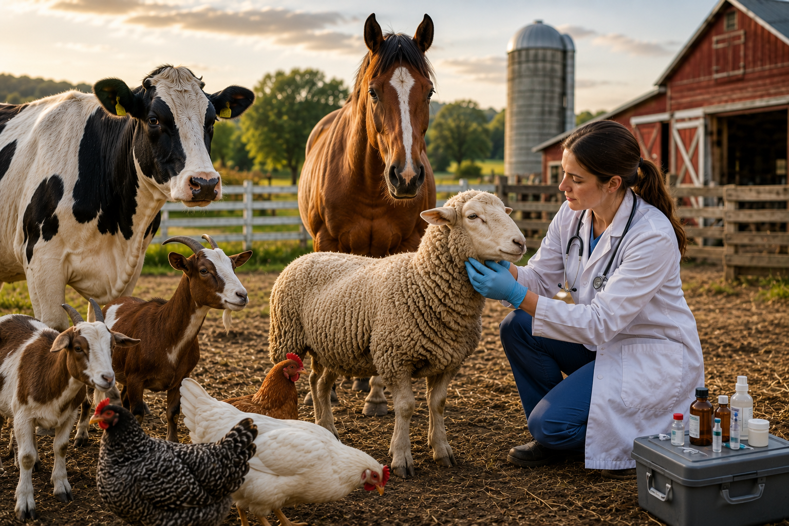 Common Diseases in Farm Animals and Prevention