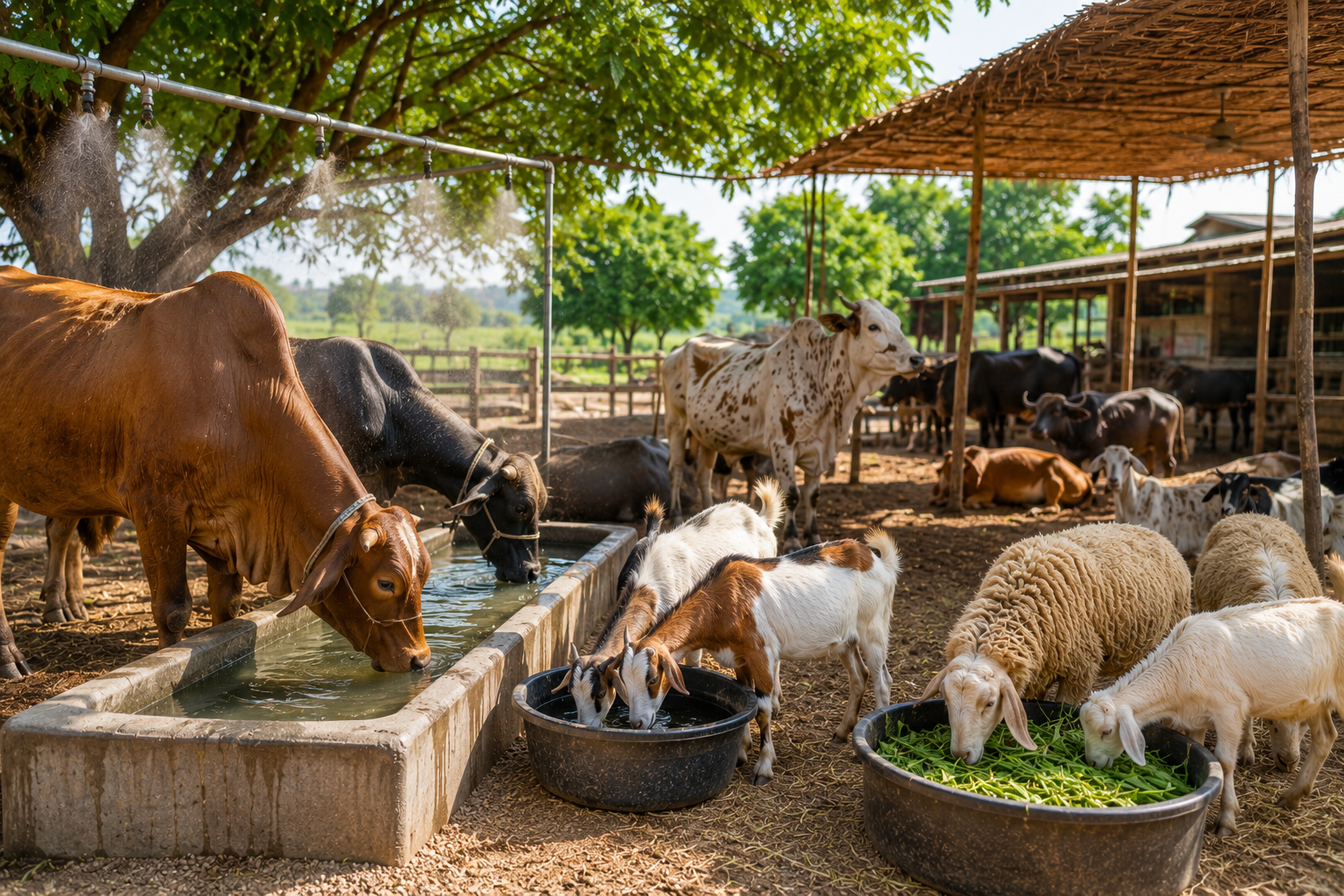 How to Keep Farm Animals Healthy in Summer