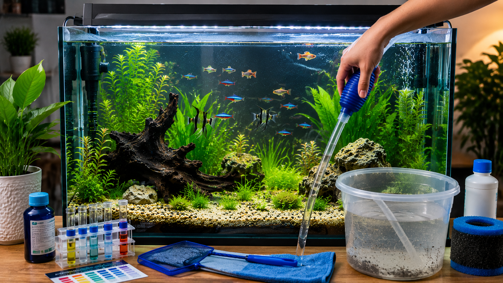 How to Keep Aquarium Water Clean