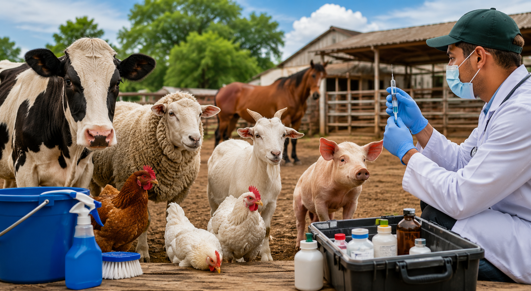 Common Diseases in Farm Animals and Prevention Tips