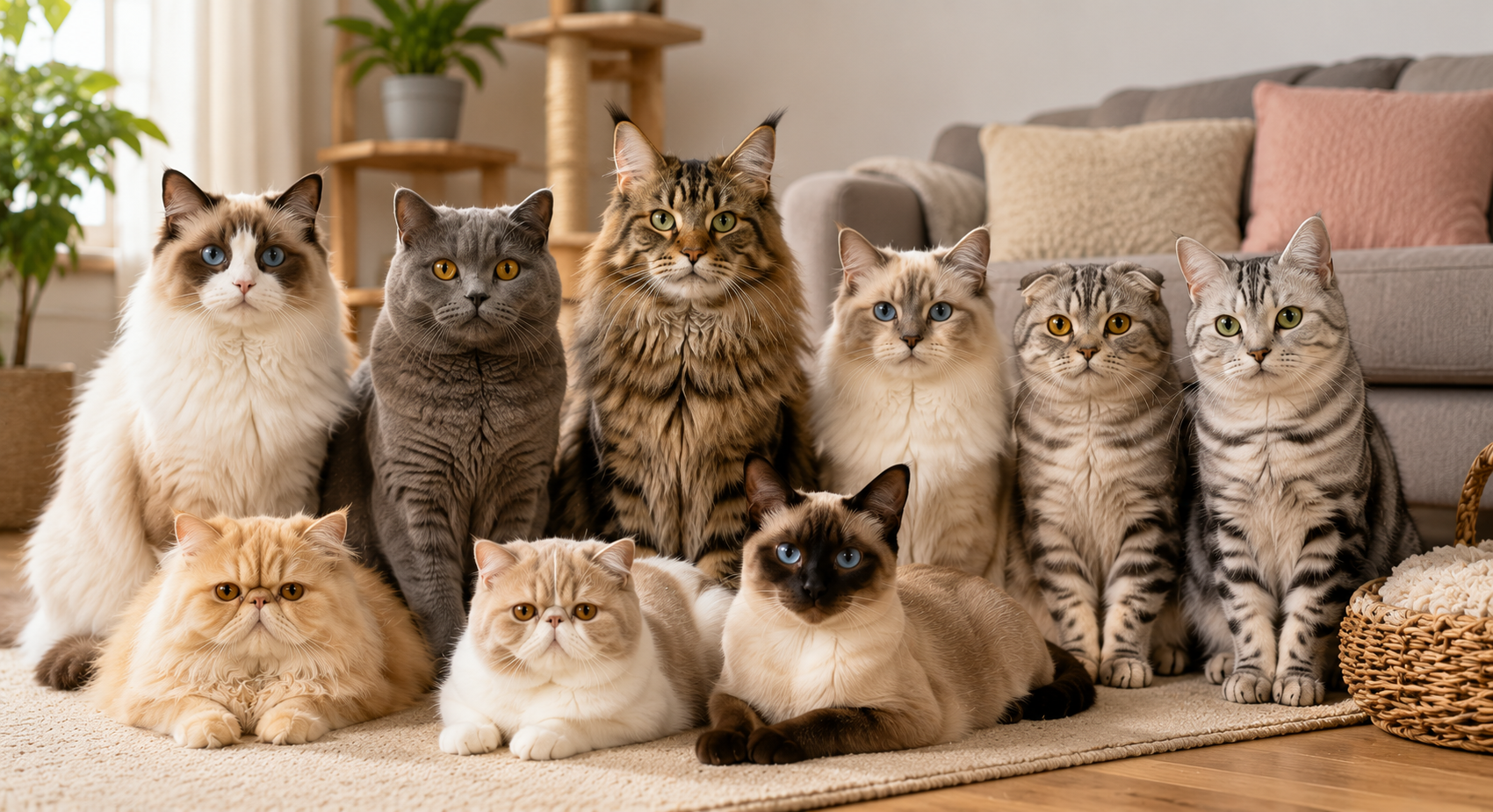 Best Cat Breeds for First-Time Owners
