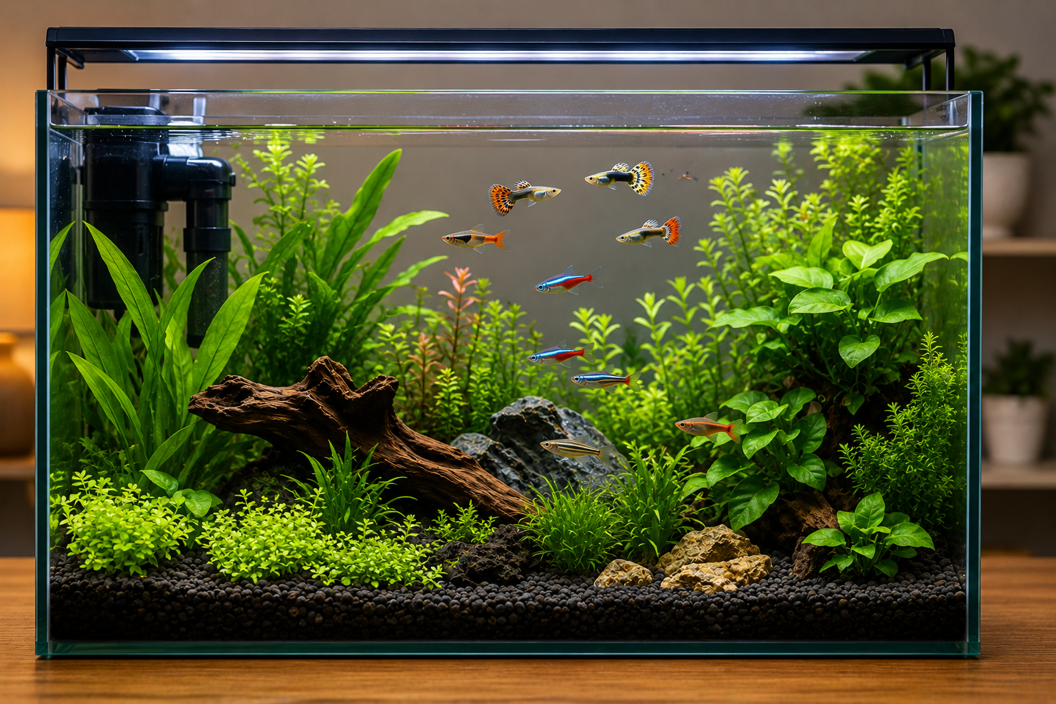 How to Set Up a Low-Maintenance Aquarium