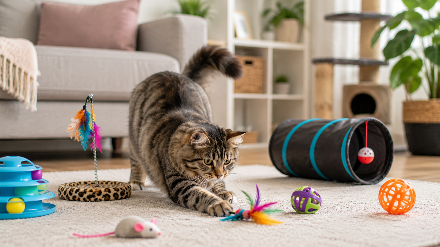 Best Toys for Indoor Cats: Fun & Engaging Toys to Keep Cats Happy