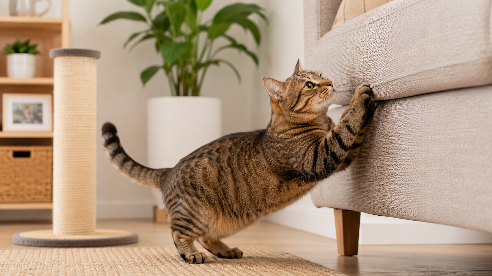 Why Cats Scratch Furniture (And Solutions)