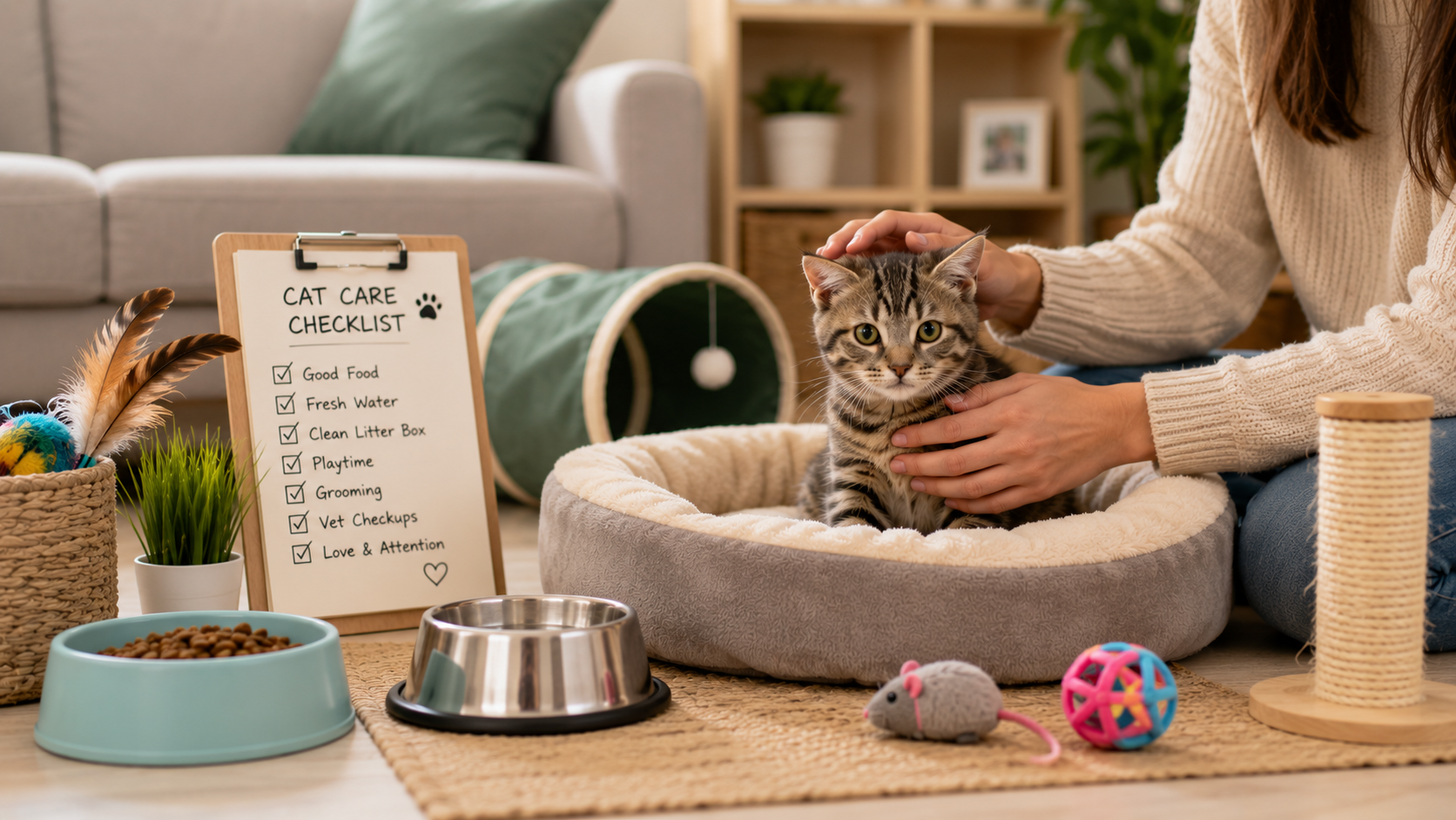Beginner’s Guide to Cat Care: Everything New Cat Owners Need to Know