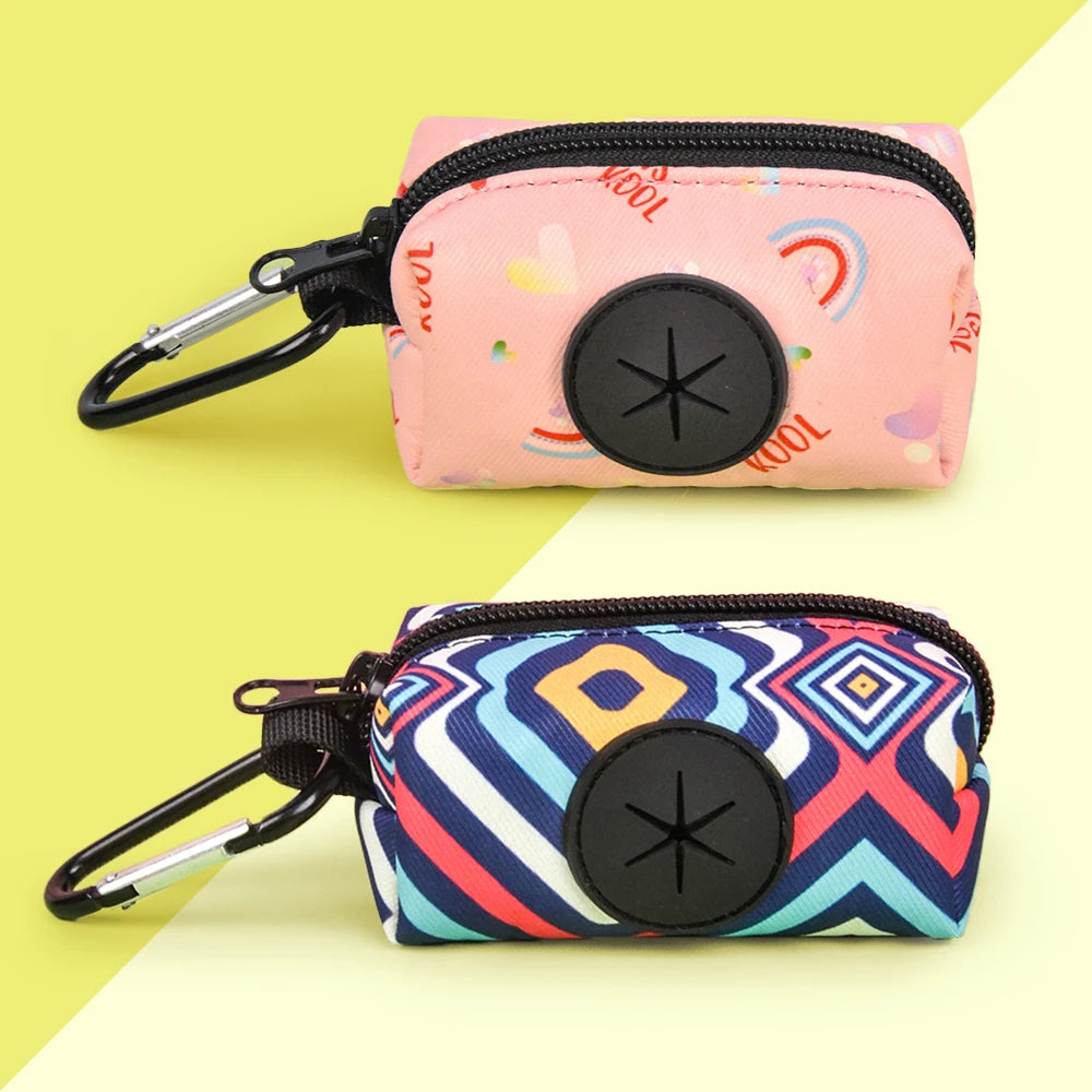 Economy 1pcs/2pcs dog poop bags with stylish design for quick cleanup ( no leash and waste bag)