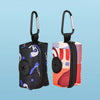 2pcs uniquely designed pet poop bag set fits all dog leashes no built-in bag and leash a must-have for pet owners