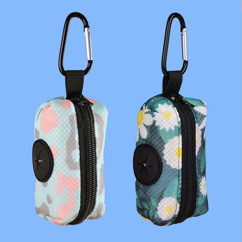 Economy 1pcs/2pcs dog poop bags with stylish design for quick cleanup ( no leash and waste bag)