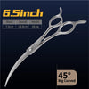 Fenice Big Super Curved Scissors 45° 6/6.5/7/7.5inch Pet Dog Grooming Scissors Pets Hair Curved Shears ножницы tijeras tesoura