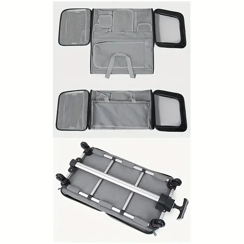 Extra Large Portable Pet Trolley Case, Detachable Dog Trolley Case, Large Foldable Pet Bag Cat Travel Carrier Bag - Play Paws Toys