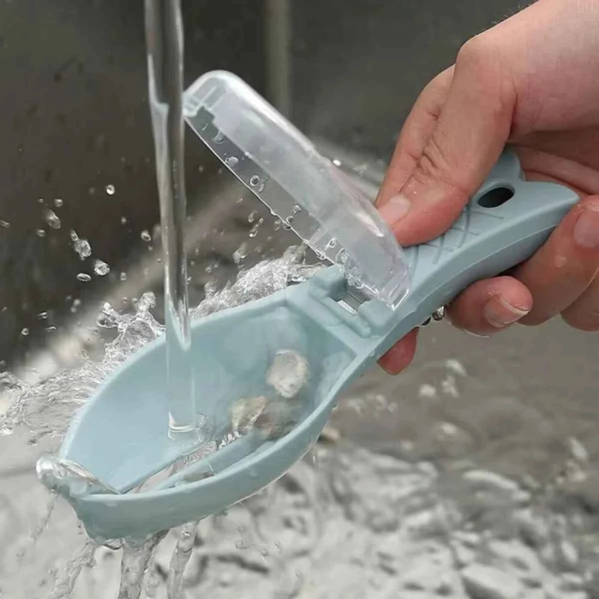 Fish Scales Graters Scraper Fish Cleaning Tool Scraping Scales Device with Cover Home Kitchen Cooking Fishing Tool Pesca Tackle